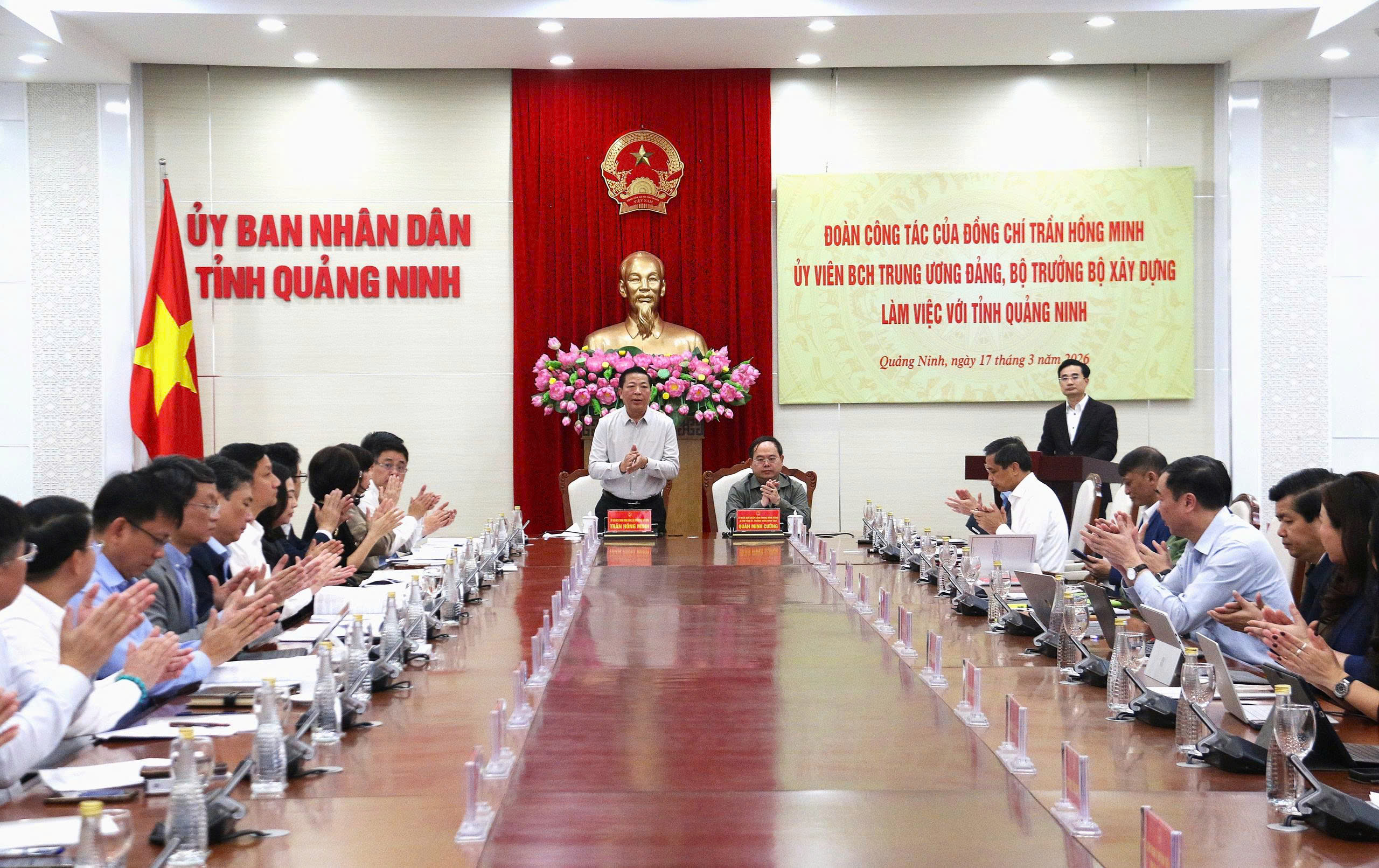 Bộ trưởng Trần Hồng Minh: Hạ tầng gi&uacute;p Quảng Ninh l&ecirc;n th&agrave;nh phố trực thuộc Trung ương- Ảnh 3.