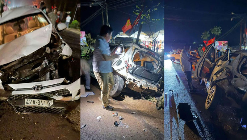 Vụ tai nạn li&ecirc;n ho&agrave;n khiến 1 người tử vong.