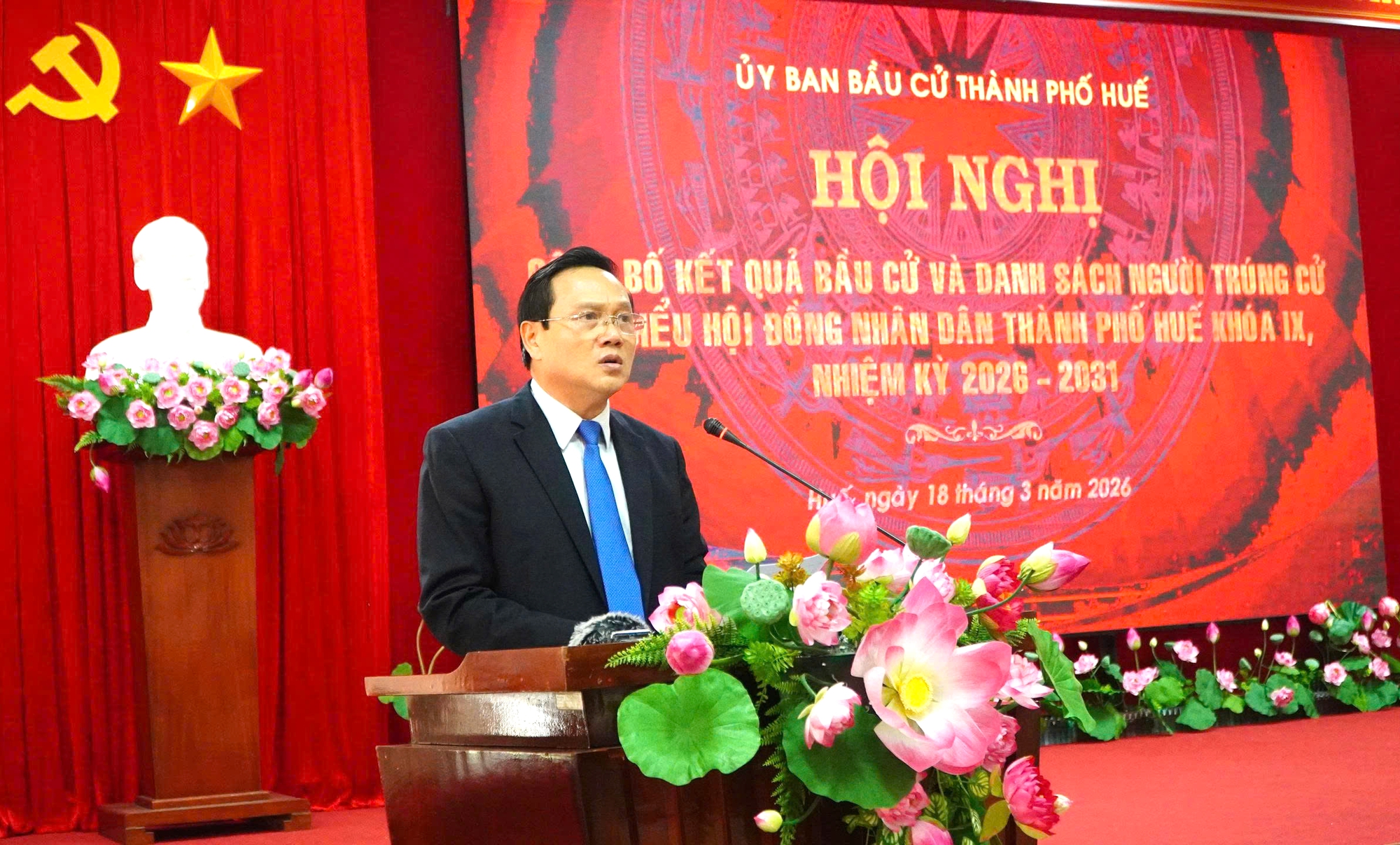 C&ocirc;ng bố 53 đại biểu tr&uacute;ng cử Hội đồng nh&acirc;n d&acirc;n th&agrave;nh phố Huế- Ảnh 1.