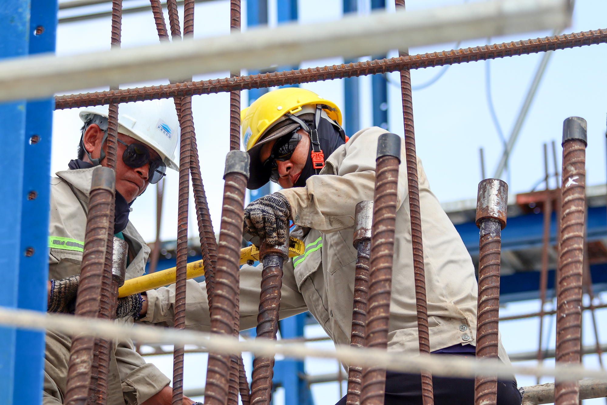 Cầu Đại Ng&atilde;i tăng tốc thi c&ocirc;ng, sớm nối liền đ&ocirc;i bờ s&ocirc;ng Hậu- Ảnh 1.