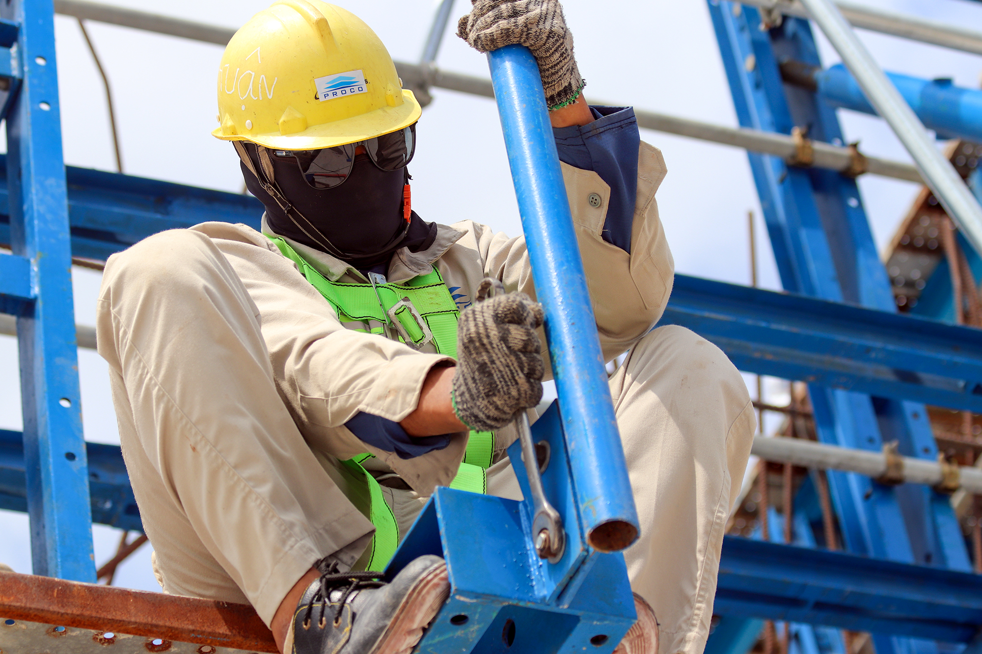 Cầu Đại Ng&atilde;i tăng tốc thi c&ocirc;ng, sớm nối liền đ&ocirc;i bờ s&ocirc;ng Hậu- Ảnh 6.