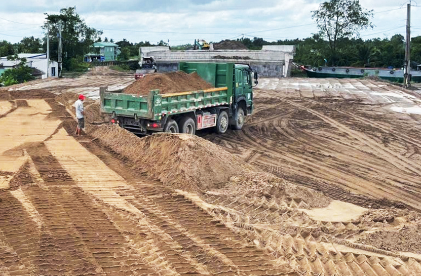 Cao tốc thiếu vật liệu x&acirc;y dựng, Cần Thơ cầu cứu tỉnh bạn, xin mở 6 mỏ c&aacute;t s&ocirc;ng- Ảnh 1.