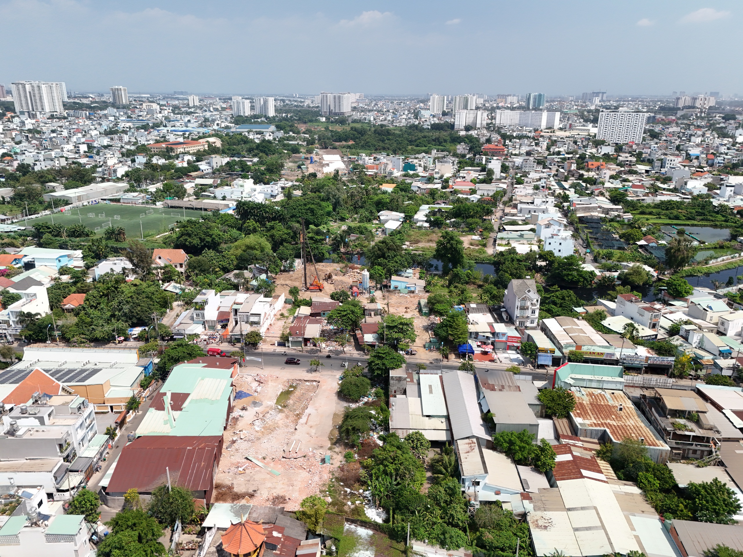 Gần 3km đường V&agrave;nh đai 2 TP.HCM hiện thi c&ocirc;ng ra sao sau 3 th&aacute;ng t&aacute;i khởi động?- Ảnh 3.