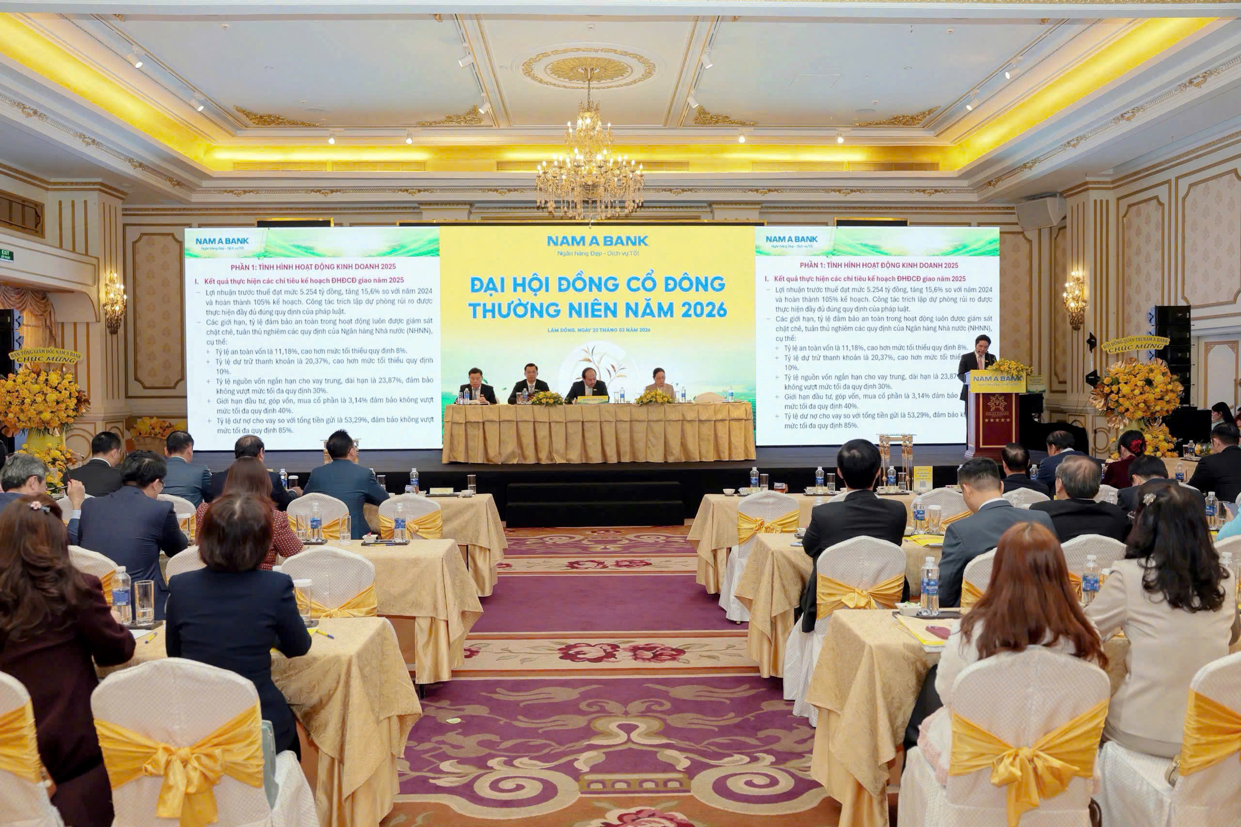 Nam A Bank tổ chức th&agrave;nh c&ocirc;ng ĐHĐCĐ 2026: Sẵn s&agrave;ng cho kỷ nguy&ecirc;n tăng trưởng mới- Ảnh 3.