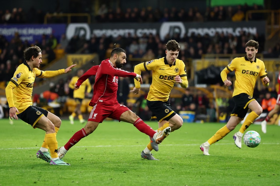 Thất bại trước Wolves, Liverpool lỡ cơ hội chen chân vào Top 3- Ảnh 2. Thất bại trước Wolves, Liverpool lỡ cơ hội chen chân vào Top 3- Ảnh 2.