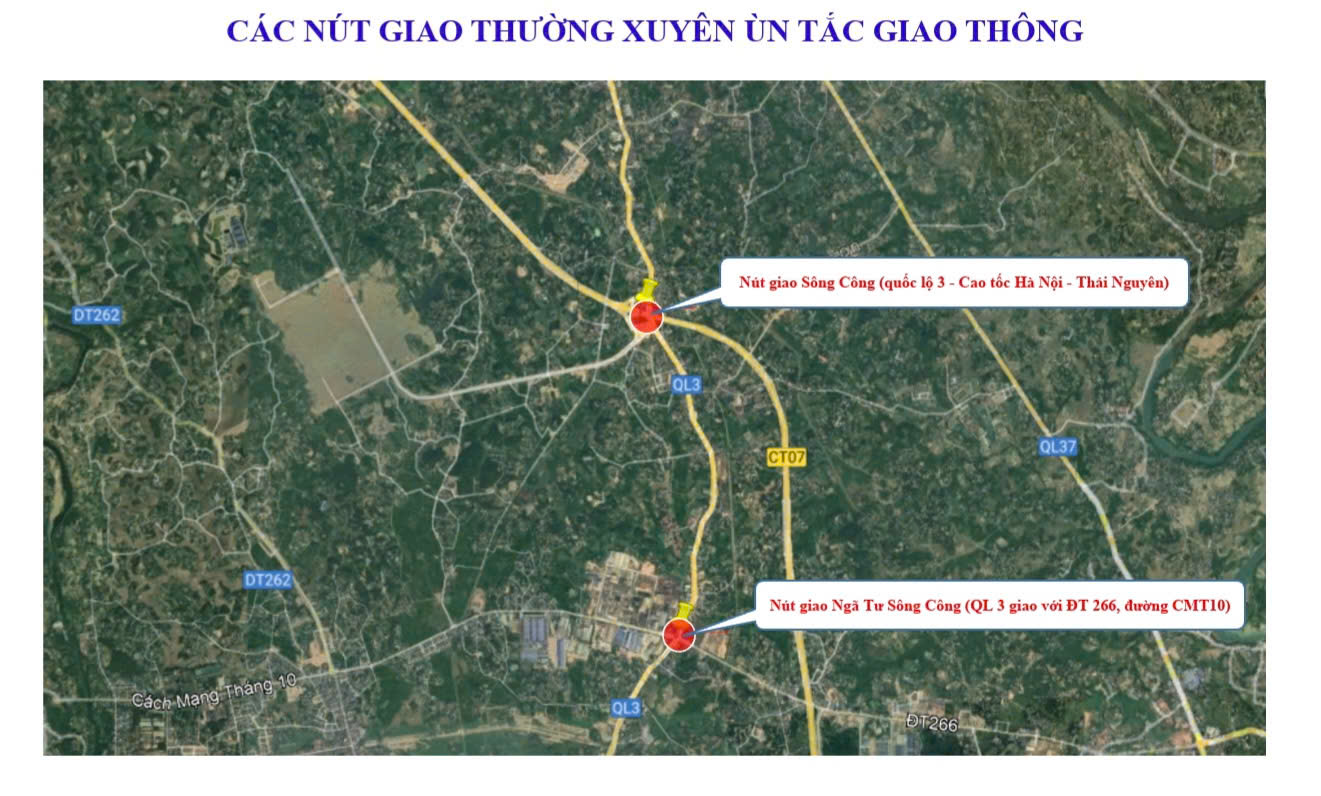 Chủ tịch tỉnh Thái Nguyên thị sát tìm phương án gỡ ùn tắc giao thông đô thị- Ảnh 2. Chủ tịch tỉnh Thái Nguyên thị sát tìm phương án gỡ ùn tắc giao thông đô thị- Ảnh 2.