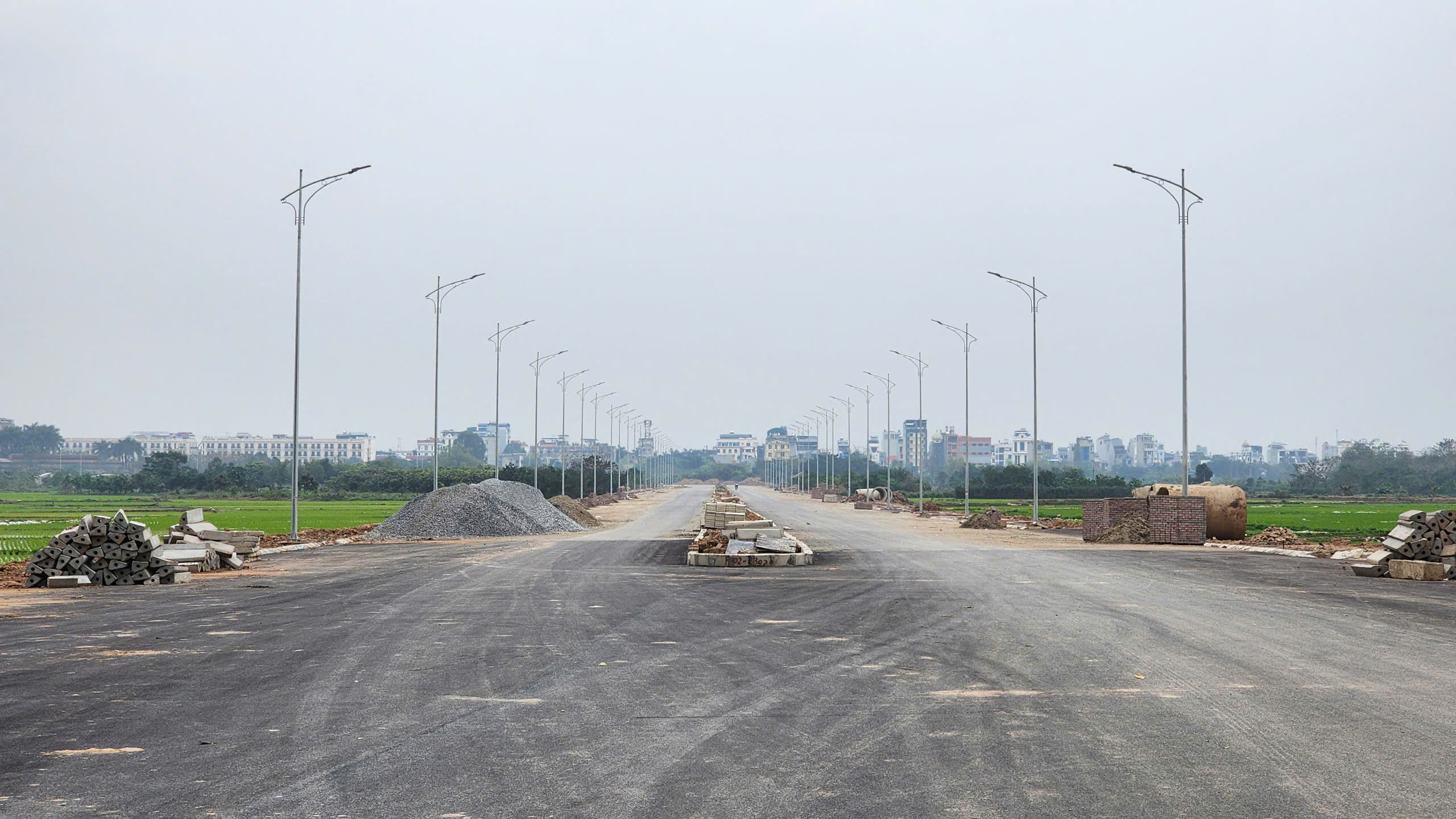 Cận cảnh tuyến đường hơn 460 tỷ đồng ở Bắc Ninh sau gần một năm thi c&ocirc;ng- Ảnh 10.