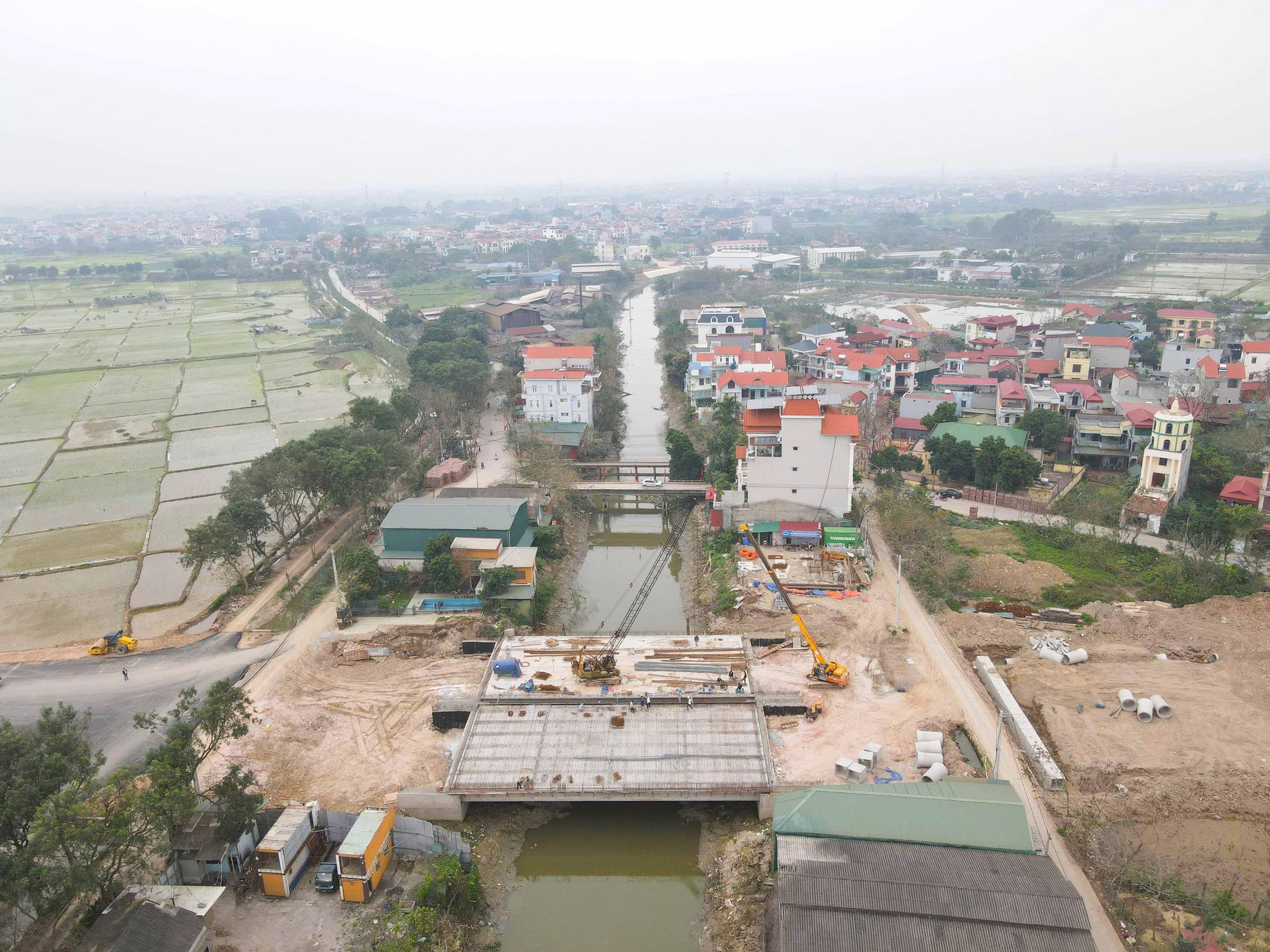 Cận cảnh tuyến đường hơn 460 tỷ đồng ở Bắc Ninh sau gần một năm thi c&ocirc;ng- Ảnh 5.