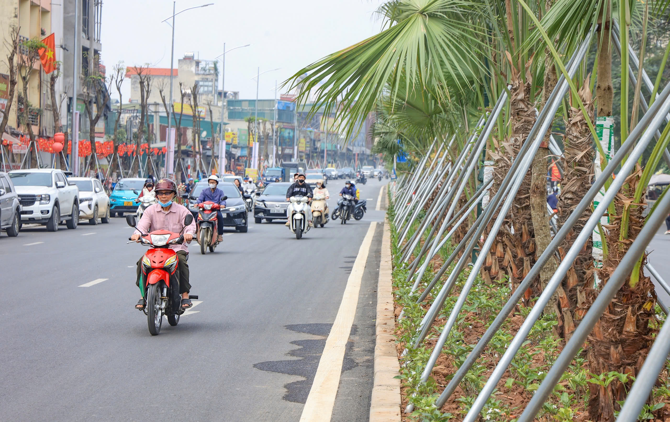 H&agrave; Nội: Cận cảnh đường V&agrave;nh đai 2,5 đoạn Đầm Hồng - QL1A vừa th&ocirc;ng xe- Ảnh 3.