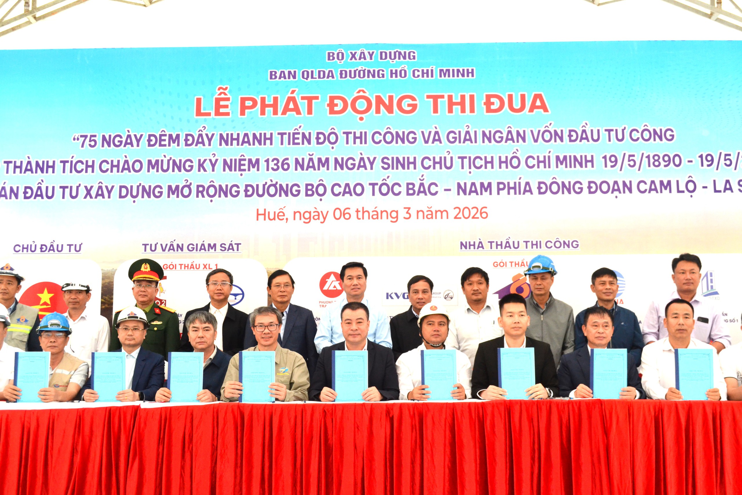 Thứ trưởng Nguyễn Tường Văn: K&yacute; giao ước, ph&aacute;t huy kh&iacute; thế thi c&ocirc;ng cao tốc Cam Lộ-La Sơn- Ảnh 3.