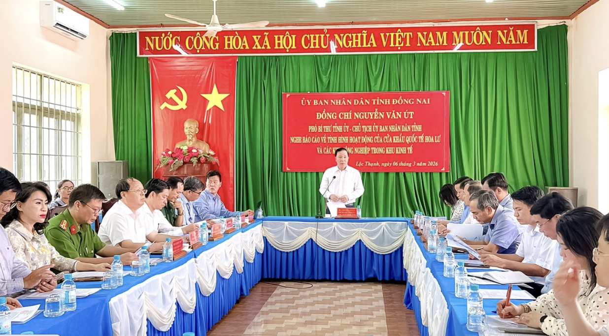 Đẩy mạnh đầu tư hạ tầng, n&acirc;ng cao hiệu quả khu kinh tế cửa khẩu Hoa Lư- Ảnh 1.