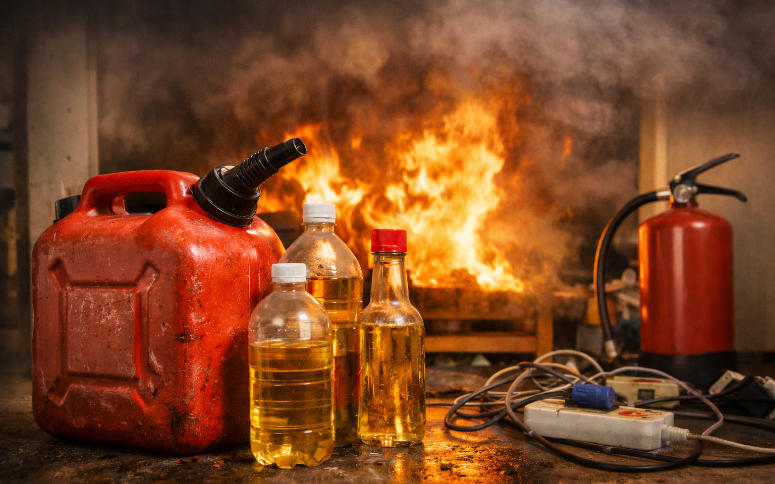 C&ocirc;ng an TP.HCM cảnh b&aacute;o nguy cơ ch&aacute;y nổ khi t&iacute;ch trữ xăng dầu trong nh&agrave;