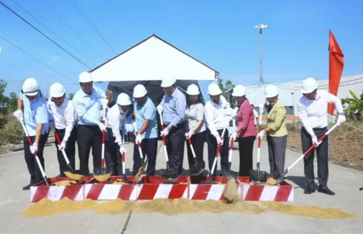 T&acirc;y Ninh: Khởi c&ocirc;ng tuyến đường kết nối quốc lộ 62, tăng cường li&ecirc;n kết v&ugrave;ng- Ảnh 1.