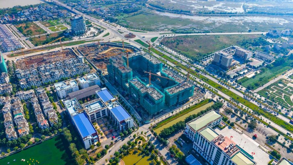 Khách mua The Sentosa ấn tượng với tiến độ thi công thần tốc- Ảnh 2.