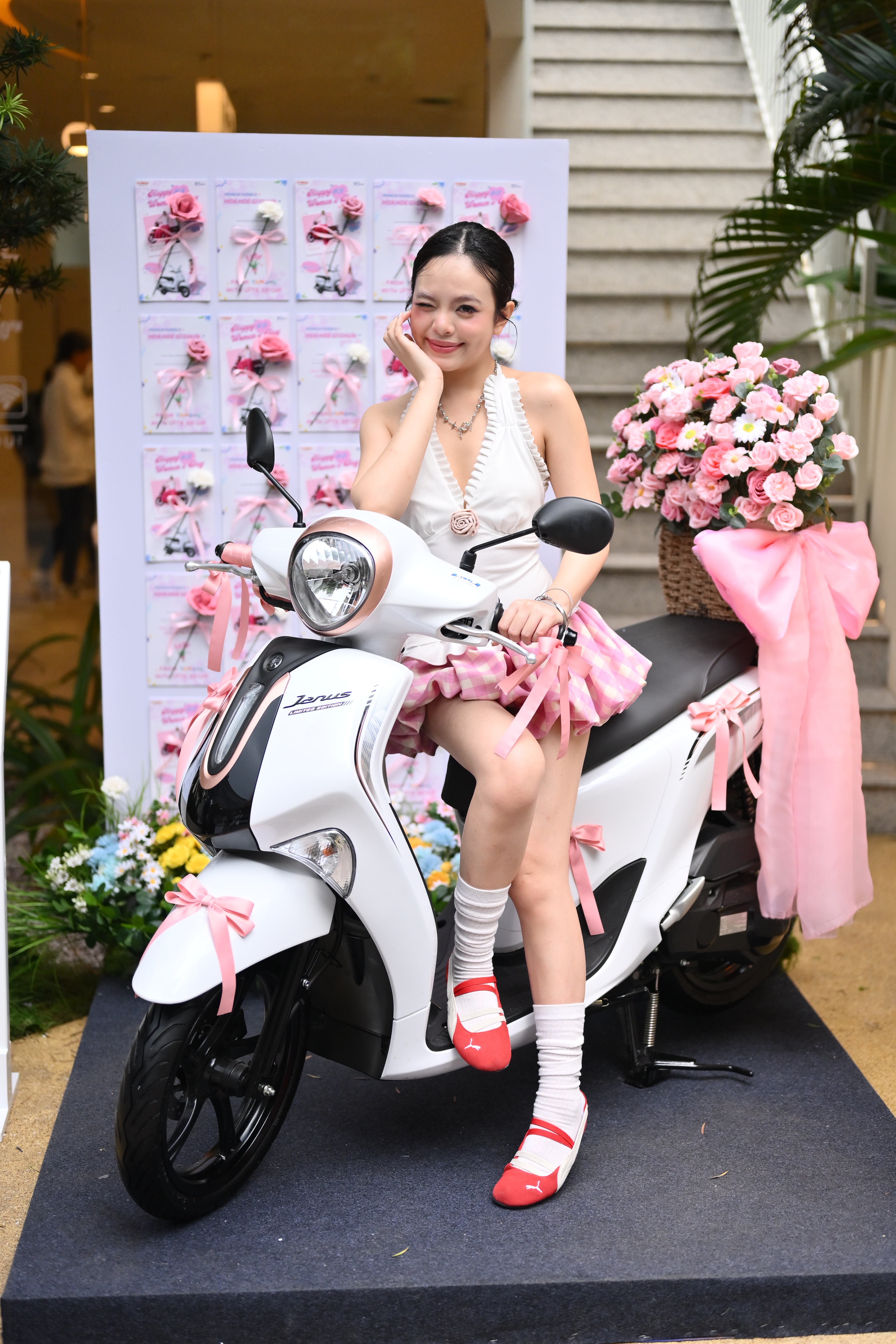 Đoàn xe Yamaha Grande và Janus xuống phố- Ảnh 2.