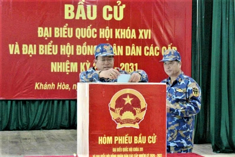 Bầu cử sớm tại 20 khu vực ở đặc khu Trường Sa- Ảnh 5.