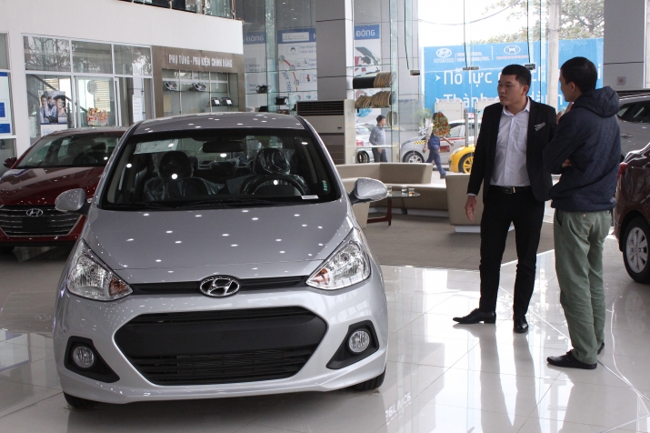 Hyundai i10 là dòng xe được nhiều khách hàng đến t