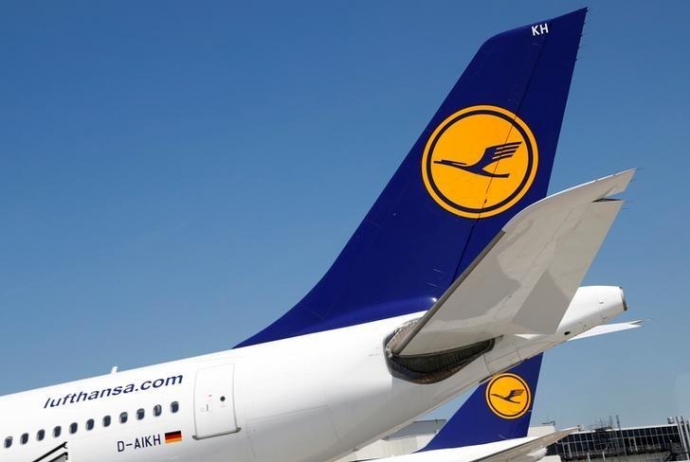 Một chuyến bay của hàng không Lufthansa.