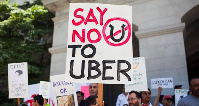 Biểu tình phản đối Uber ở Ấn Độ