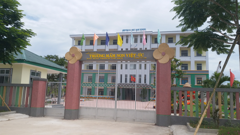 Trường mầm non Việt Úc nơi bị tố tuyển sinh đào tạ