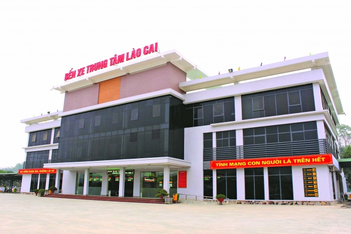 Bến xe Trung tâm Lào Cai do Công ty CP Vận tải du 