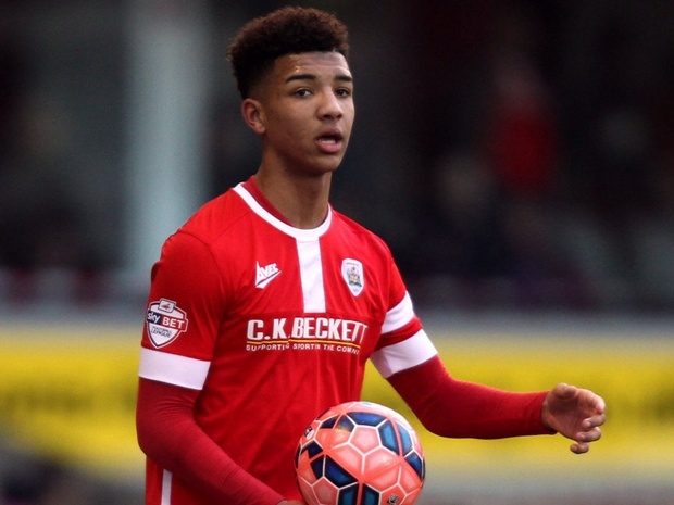 hậu vệ trẻ Mason Holgate