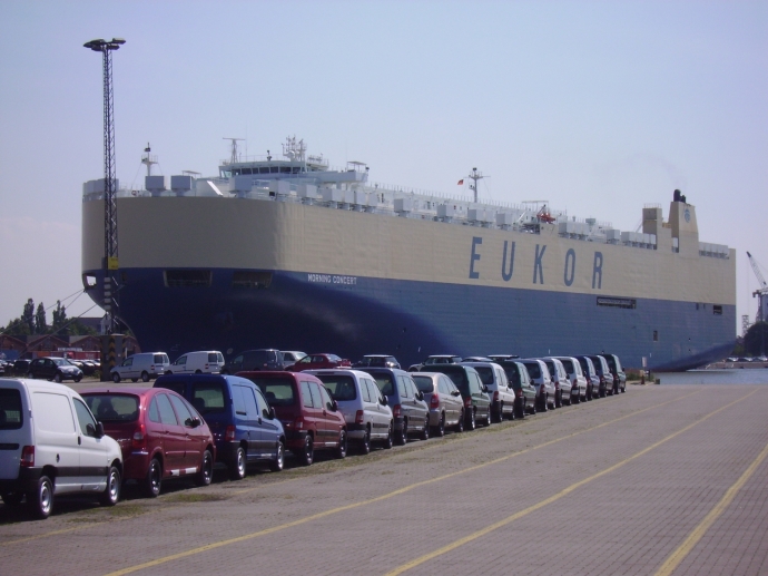 Hãng EUKOR Car Carriers của Hàn Quốc chấp n