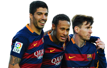 Luis Suarez, Neymar & Lionel Messi - FC Barcelona 