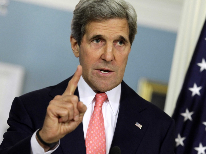 Ngoại trưởng Mỹ John Kerry.