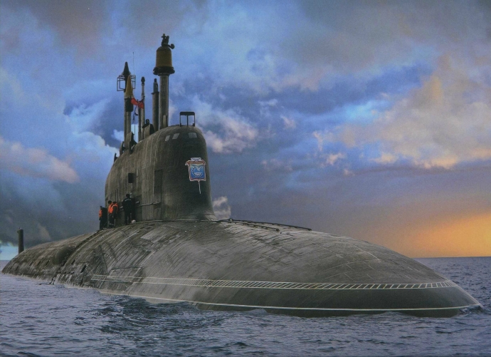 1 Siêu tàu ngầm hạt nhân K-329 Severodvinsk