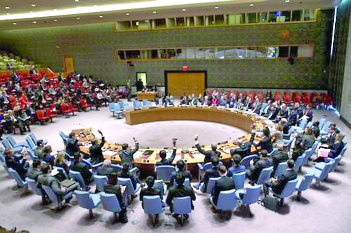 Hội đồng Bảo An Liên Hợp Quốc đã thông qua nghị qu