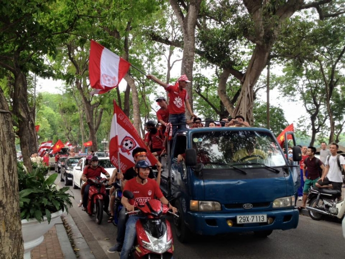 cổ động viên hải phòng