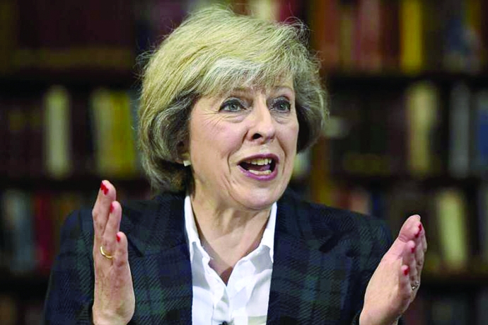 Bộ trưởng Bộ Nội vụ Anh Theresa May