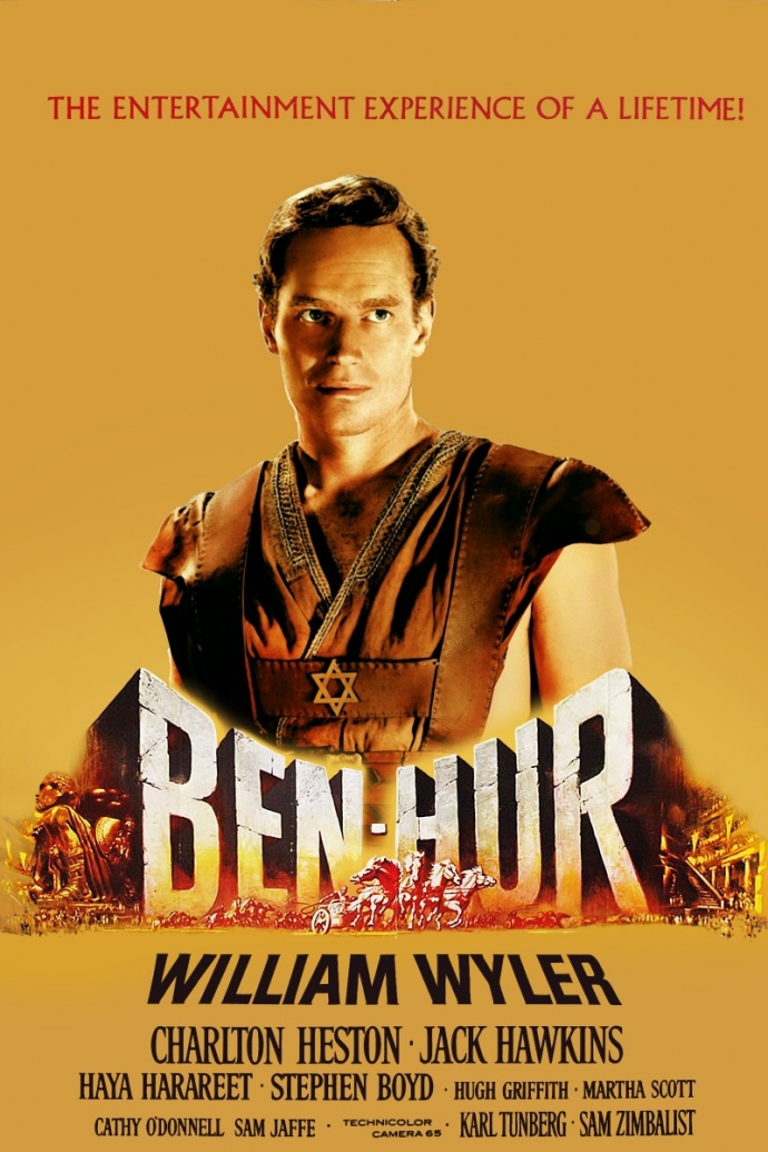 Ben-Hur từng được dựng thành phim và đoạt giải Osc