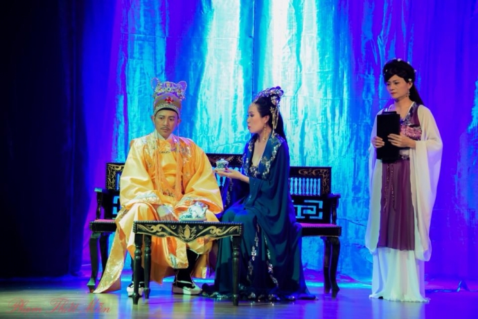 Sân khấu Trịnh Kim Chi với vở kịch Dã Tâm.