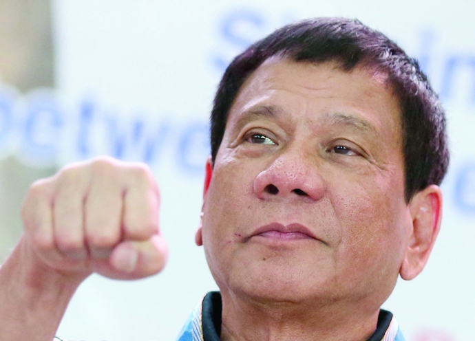 Tổng thống Philippines Rodrigo Duterte tuyên bố Sẵ