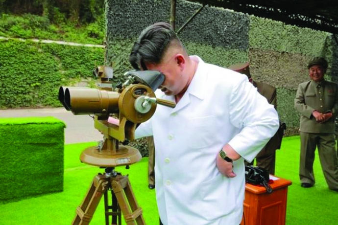 Chủ tịch Triều Tiên Kim Jong Un trực tiếp chỉ đạo 