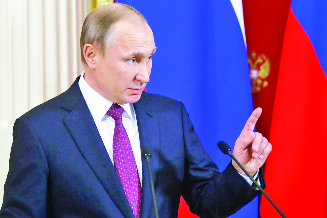 Tổng thống Nga Vladimir Putin tại Hội nghị thượng 