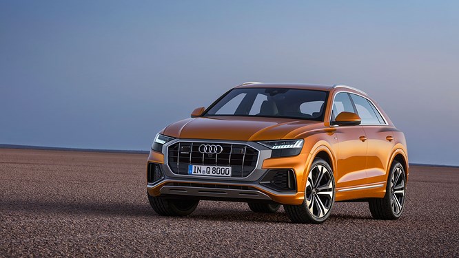 Audi Q8 trình làng cạnh tranh BMW X6 và Mercedes-Benz GLE