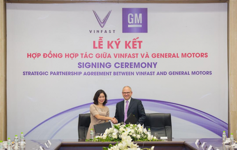 VinFast chọn GM để thành lập liên minh tại Việt Nam