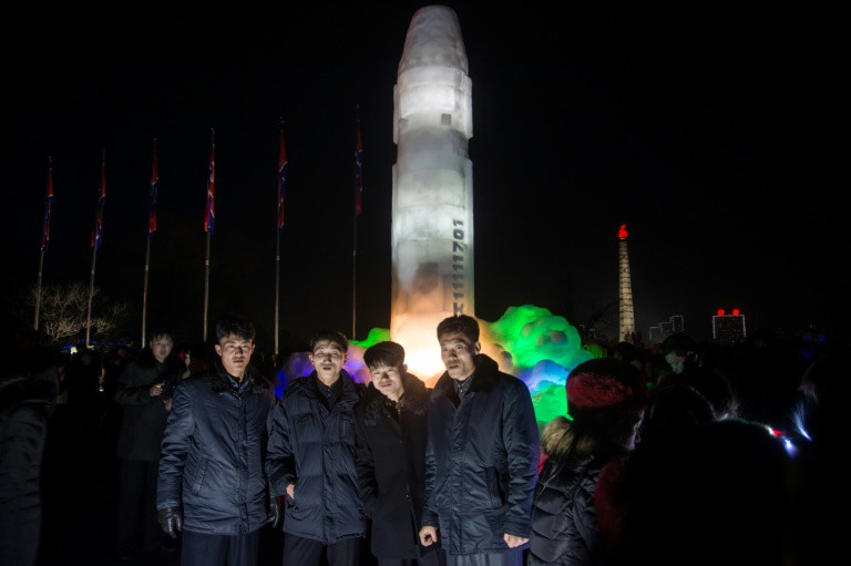 Tên lửa Triều Tiên bằng băng