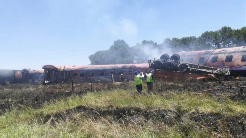 tai nạn đường sắt ở Nam Phi