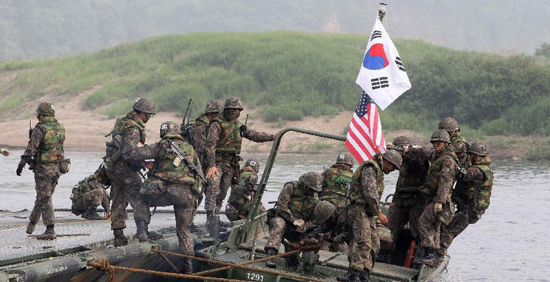 Tập trận chung Mỹ- Hàn