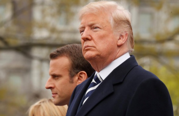 Trump Macron 2