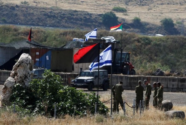 Binh lính Israel ở Cao nguyên Golan