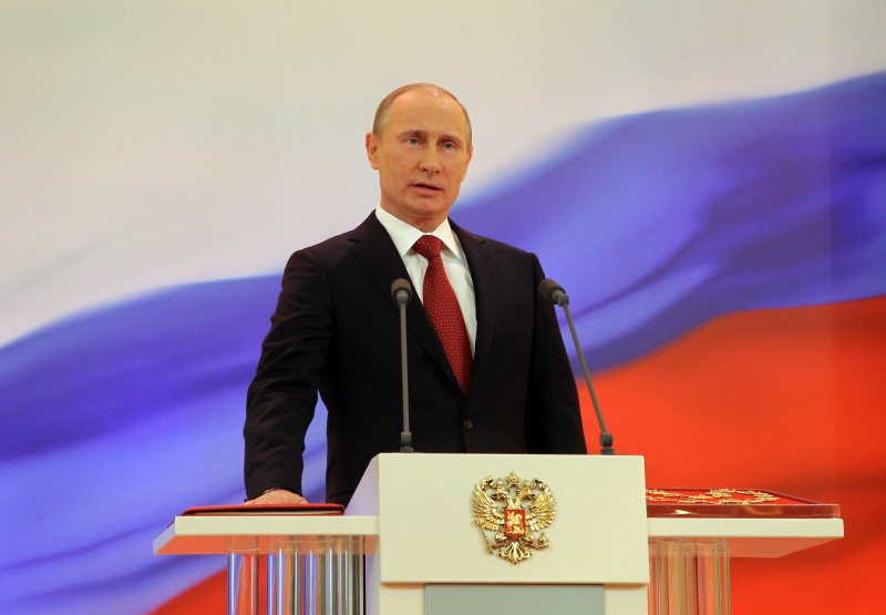 Putin tuyên thệ nhậm chức