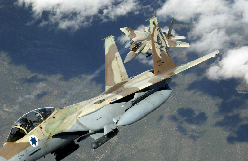 Máy bay F-15 của Israel