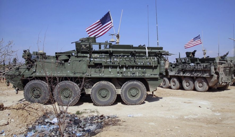 Xe quân sự của Mỹ tại Syria