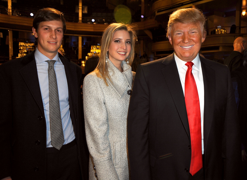 Trump, Ivanka và Kushner