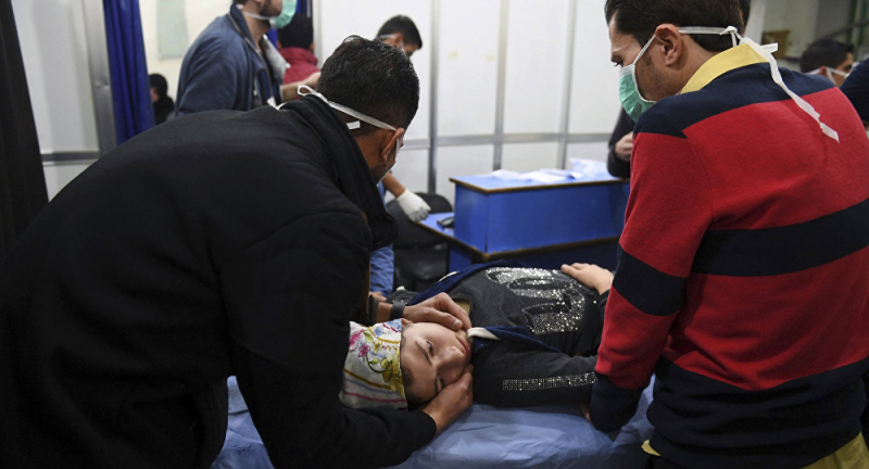Dân thường Syria nhập viện